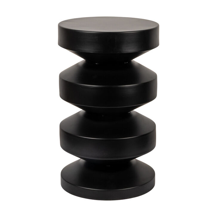 Metal Accordion Side Table