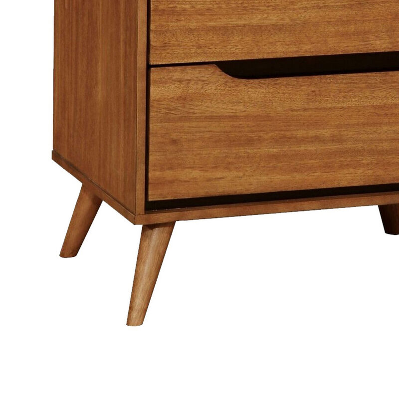 Bedroom Set, Wood &ndash; 2 Piece Set with Nightstand image number 6