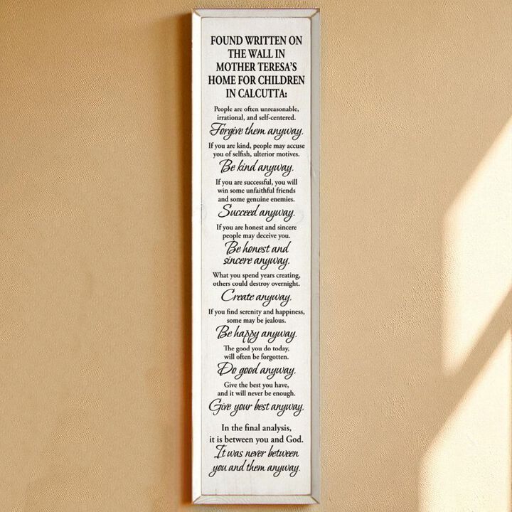 Encouraging Quote Wood Sign Be Honest Be Kind Do Good Rustic Home Decor