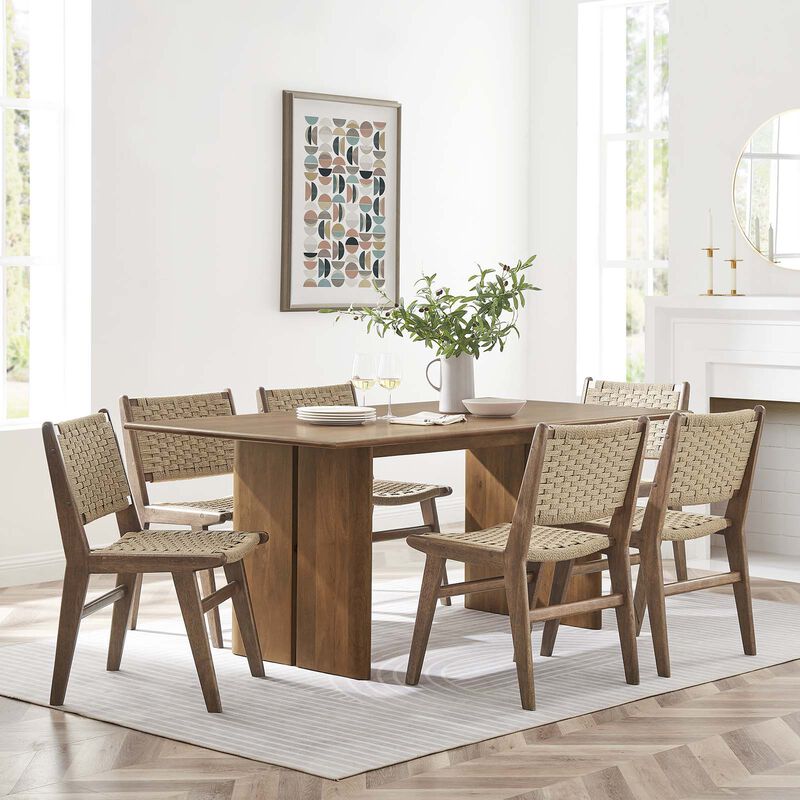 Modway - Amistad 70" Dining Table Oak.
