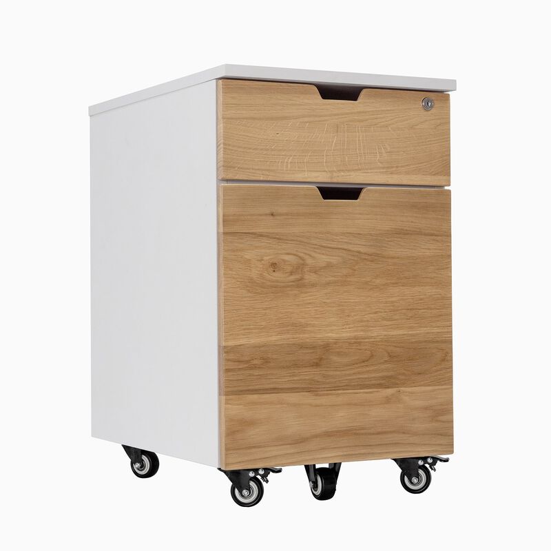 Desky Wooden Minimal Filing Cabinet image number 0