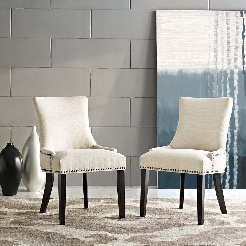 Marquis Dining Side Chair Fabric Set of 2 image number 4