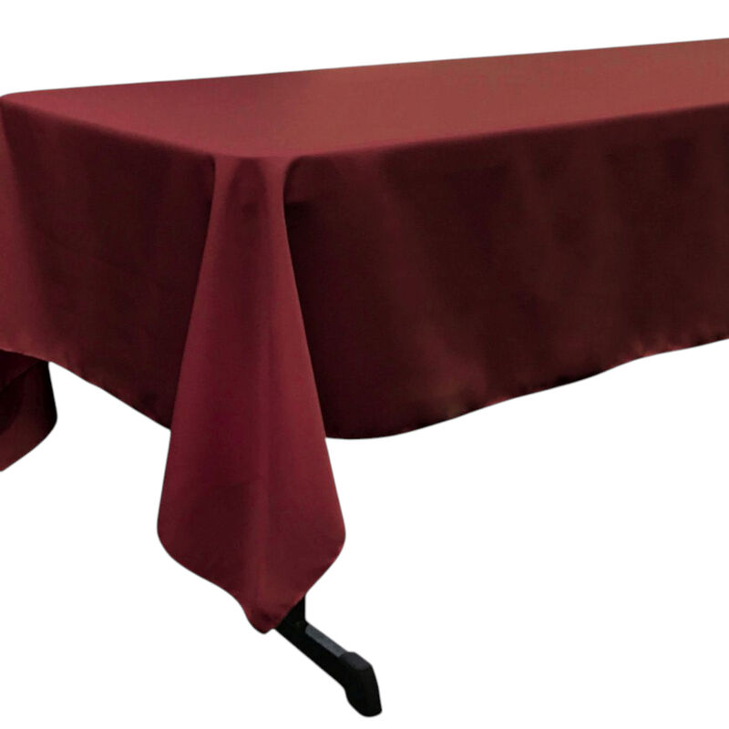 Rectangular Tablecloth 60 by 102 Inch Polyester Poplin Fabric image number 2