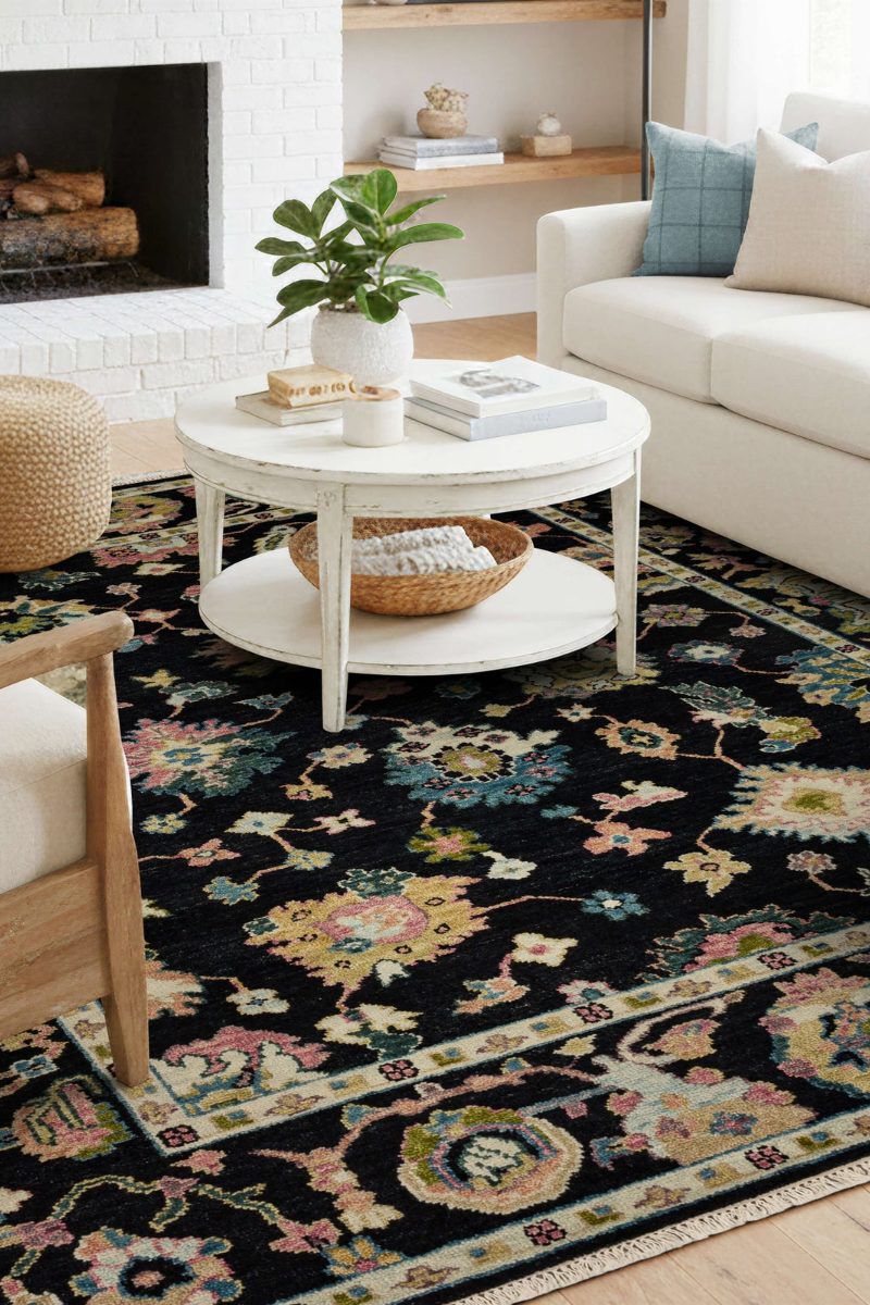 Percival Morgan Black 9' x 12' Rug image number 2