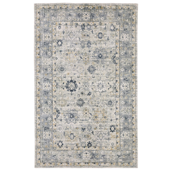 HomeRoots Oriental Hand Tufted Area Rug