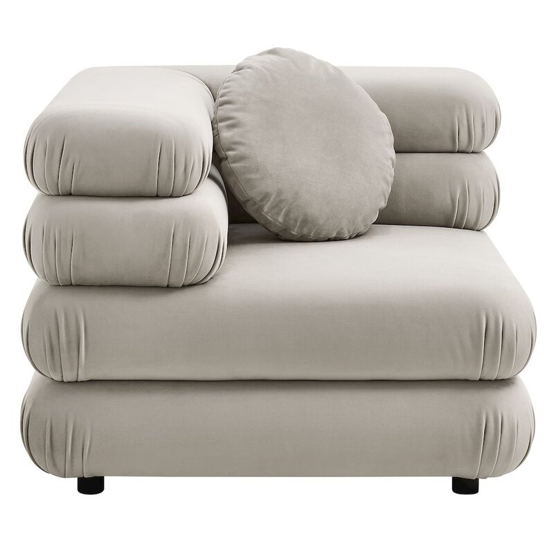 Jubilee 3-Piece Modular Performance Velvet Sectional Sofa image number 4