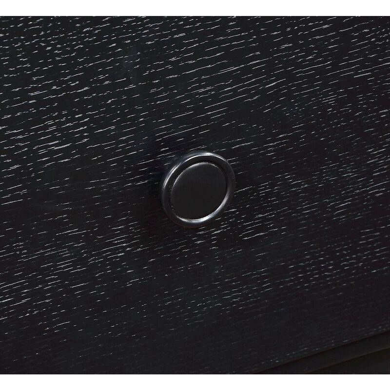 Meridian Furniture Harlow Black Night Stand