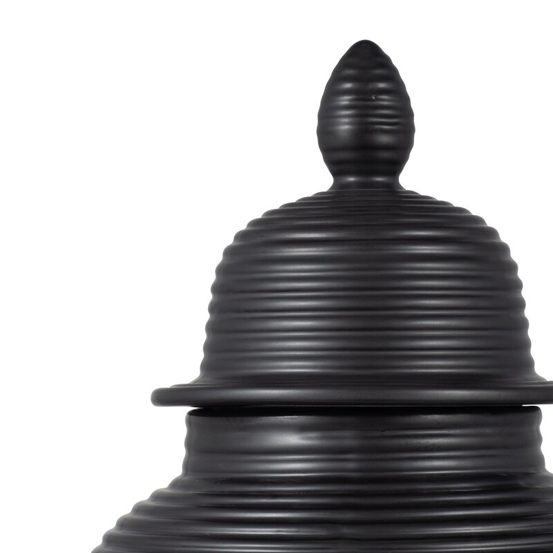 Cer, 24" Ribbed Temple Jar image number 2