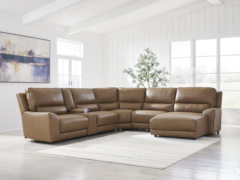 Silverbrooke 6-Piece Power Reclining Sectional with Chaise image number 1