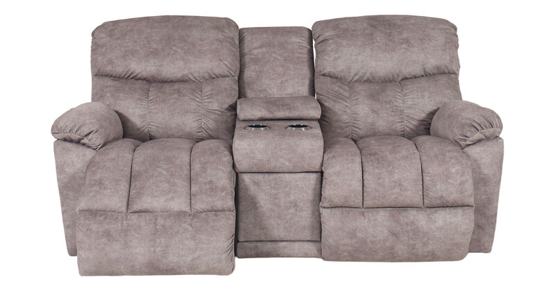 Morrison Mushroom Loveseat with Console image number 1