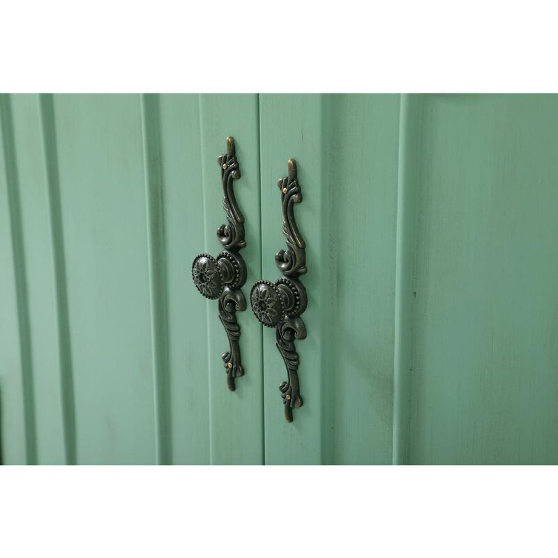 Elegant Kitchen and Bath 42 inch Single Bathroom vanity in vintage mint