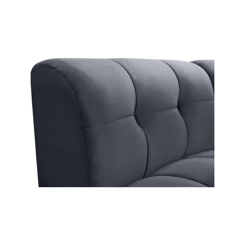 Meridian Furniture Limitless Velvet Modular Chair