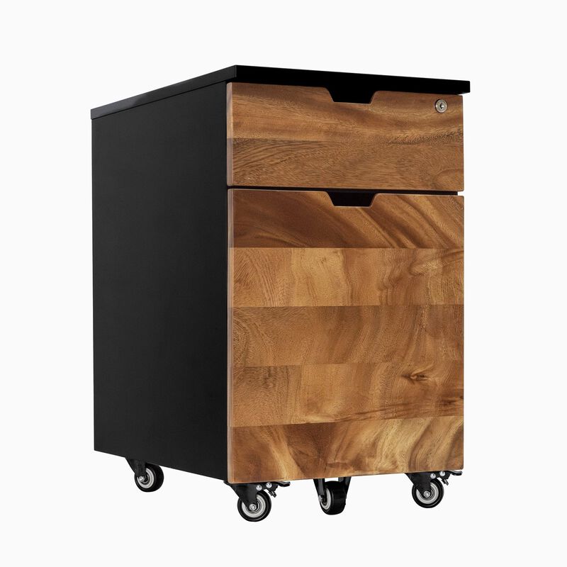 Desky Wooden Minimal Filing Cabinet image number 0