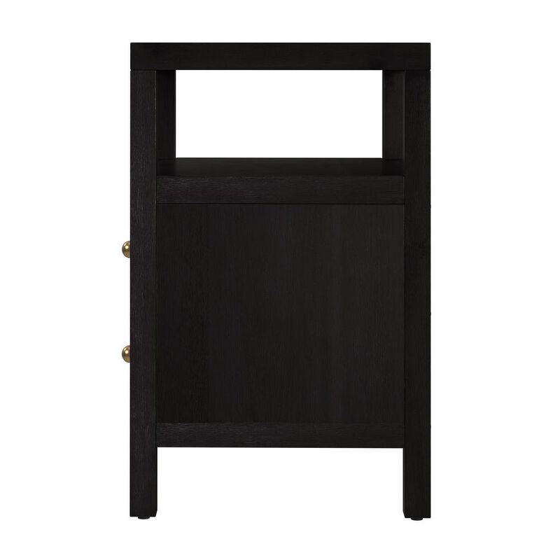 Butler Specialty Company Celine 2 Drawer Nightstand, Coffee