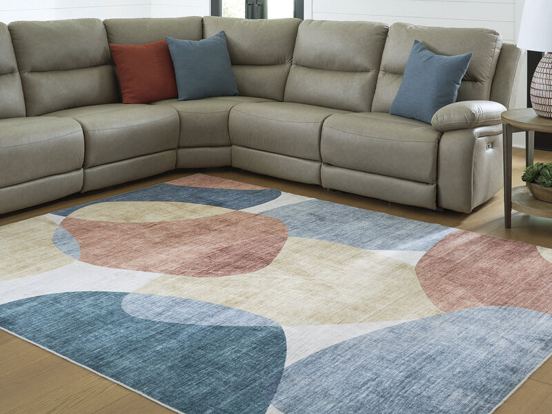 Chanleigh Washable 7'6" x 9'6" Area Rug image number 1