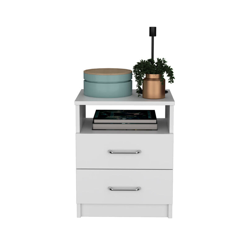 Nightstand Olienza, Bedroom, White