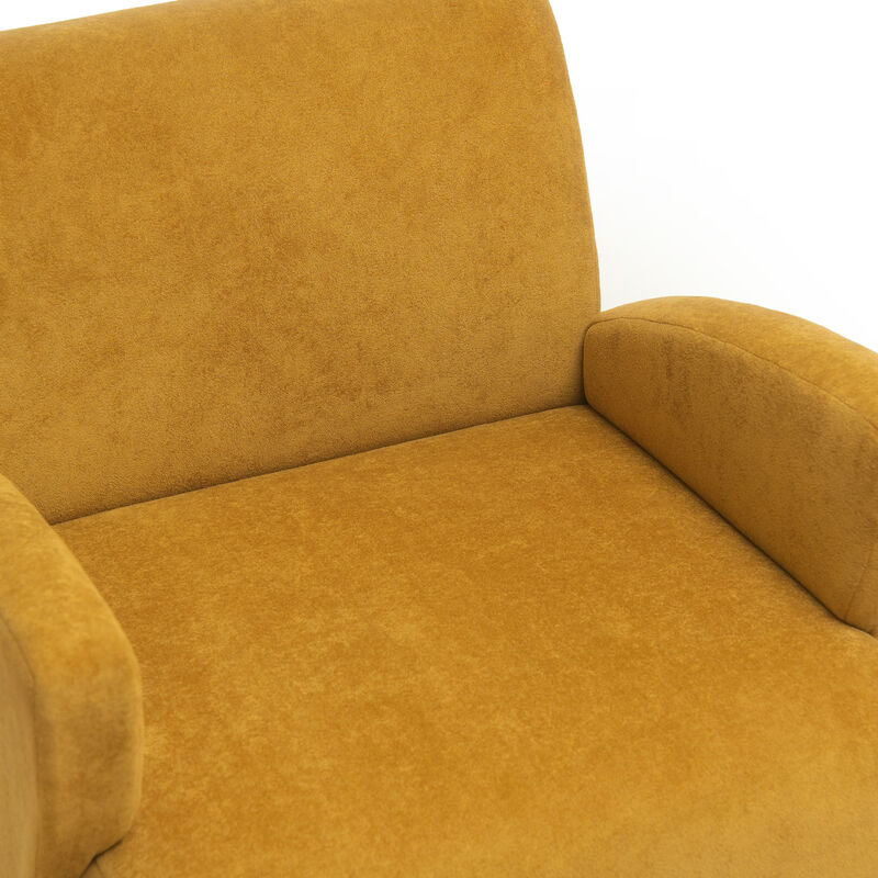 Pumrix Velvet Fabric accent chair image number 5