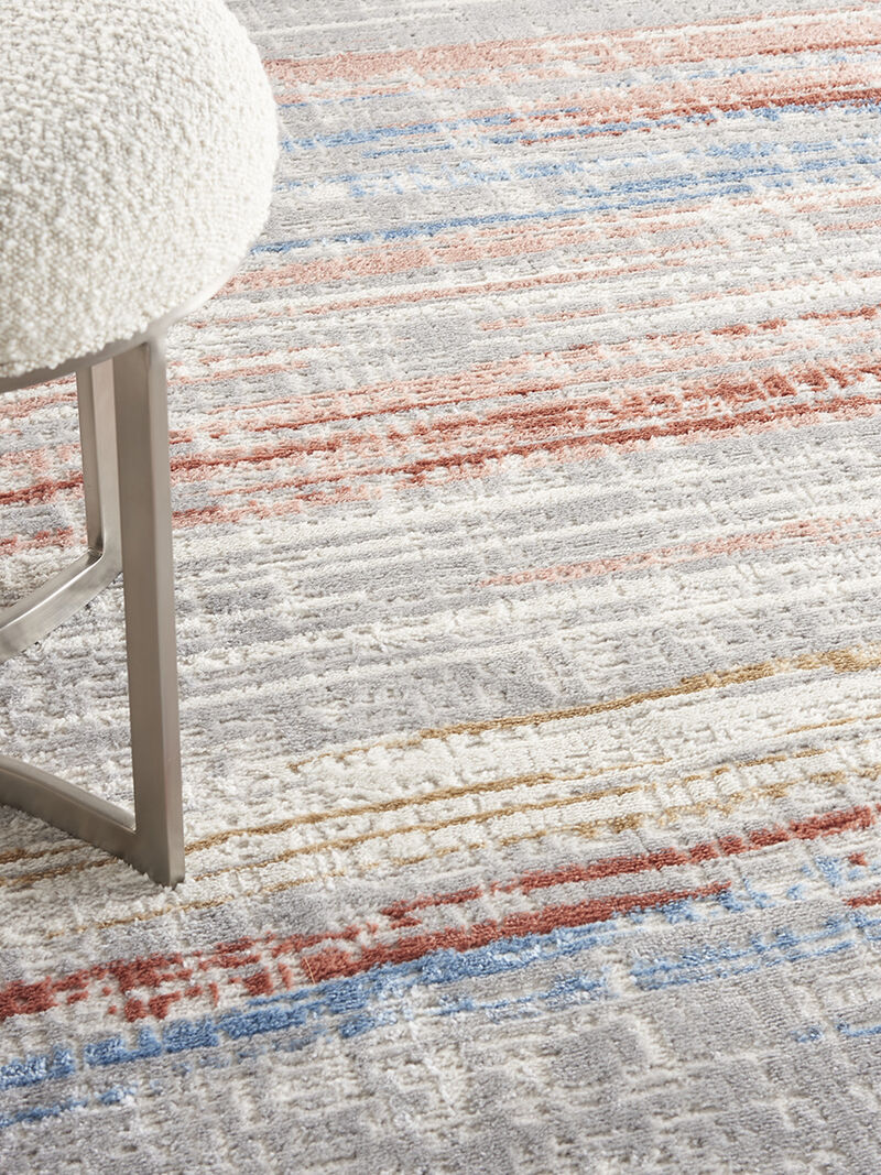 Elation ETN01 Ivory/Multicolor 9' x 12' Rug