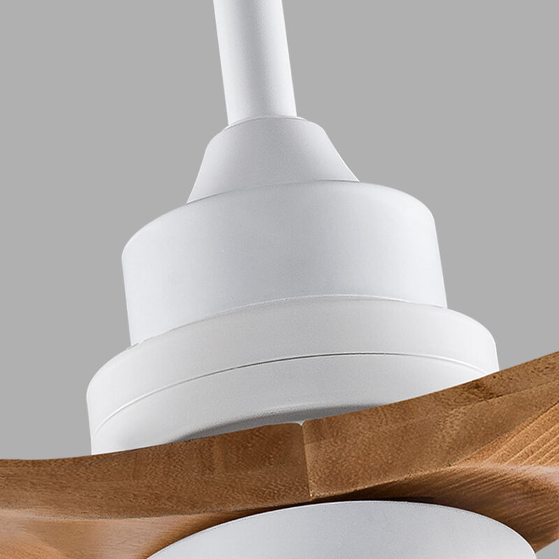 ELEMENT ACE 60 Inch Modern Ceiling Fan With Dimmable LED Light and Remote Control Featuring Solid Wood Blades image number 3