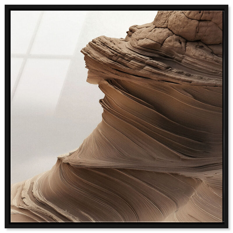 Stoic Sandstone I Abstract Canvas Print by Oliver Gal image number 0