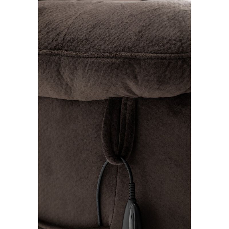 Recliners Lift Chair with Hidden Cup Holder Relax Sofa Chair Power Electric Reclining for Elderly image number 6