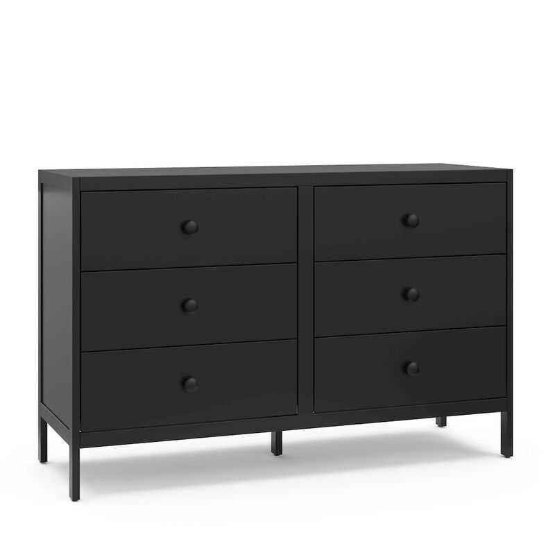 Graco Universal 6 Drawer Dresser - Black