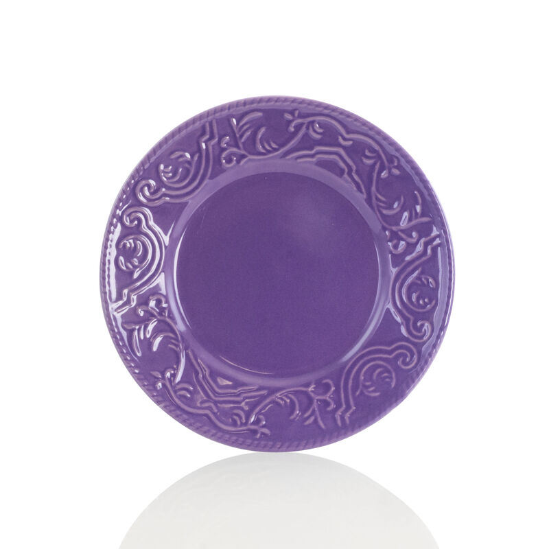 Elama Lilac Fields 16-Piece Dinnerware Set