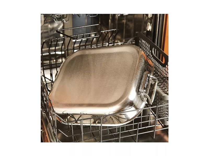 All-Clad Gourmet Accessories, Large Stainless Steel Roaster with Rack image number 5