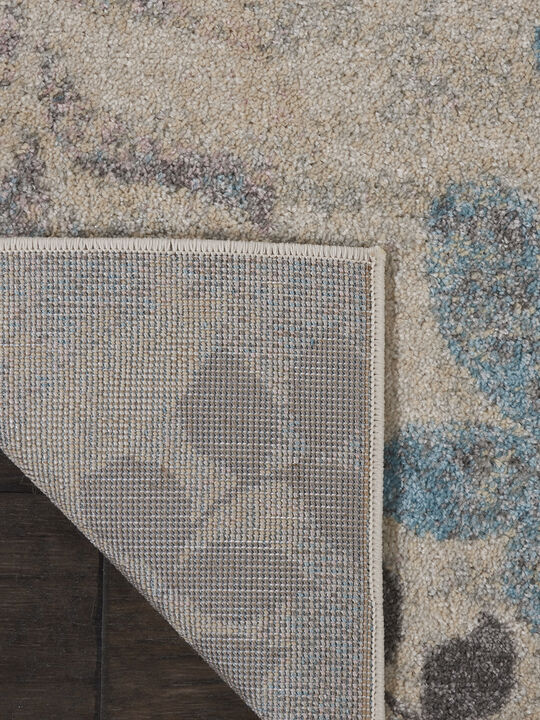 Tranquil TRA01 Ivory/Light Blue 2' x 4' Rug