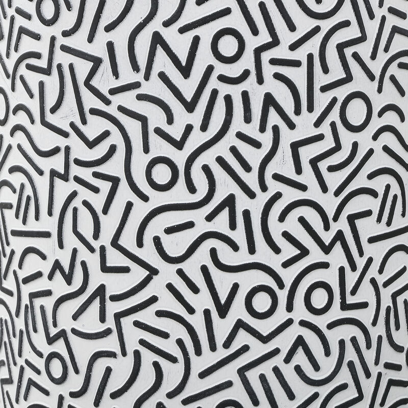 Indi Modern Bohemian Geometric Drum Garden Stool