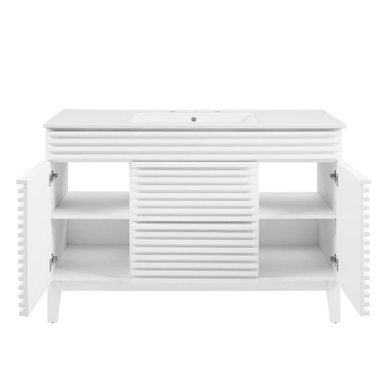 Render 48" Single Sink Bathroom Vanity image number 5