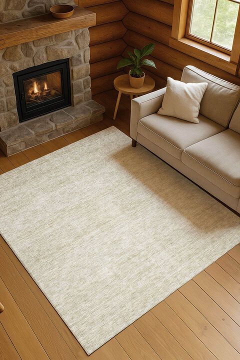 Soft Essentials SE1 Beige 9' x 12' Rug