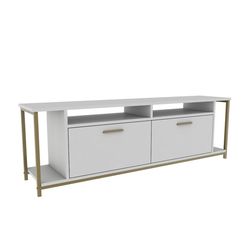 Decorotika Omar Tv Stand - White Gold
