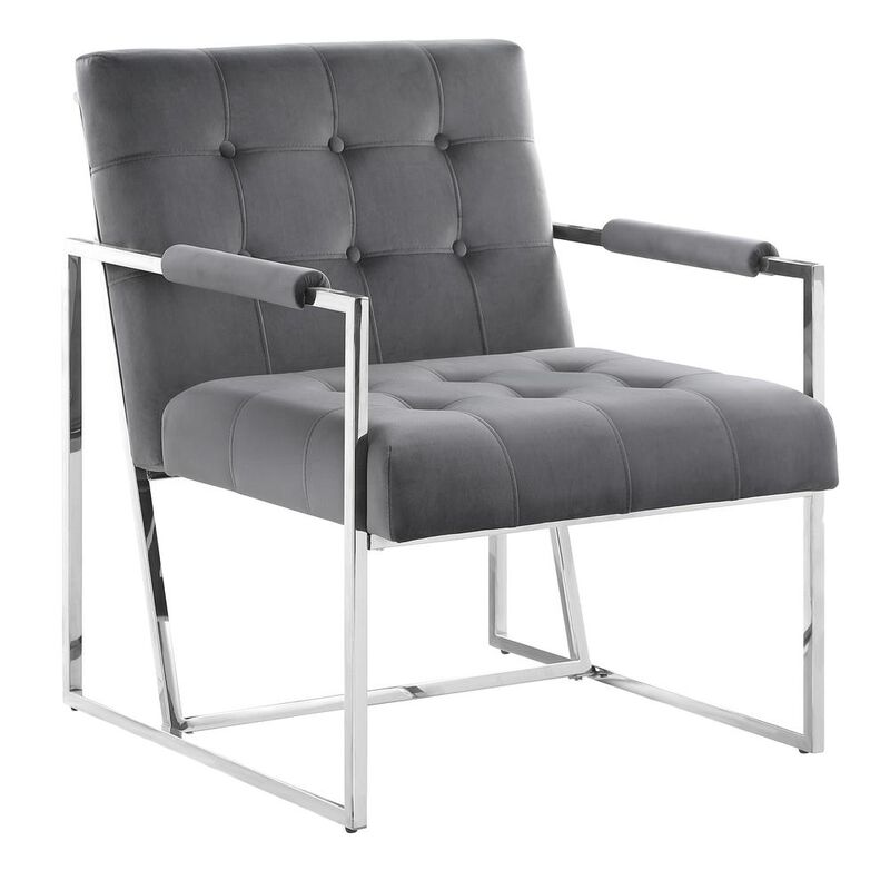 Luxor Velvet Modern Accent Chair