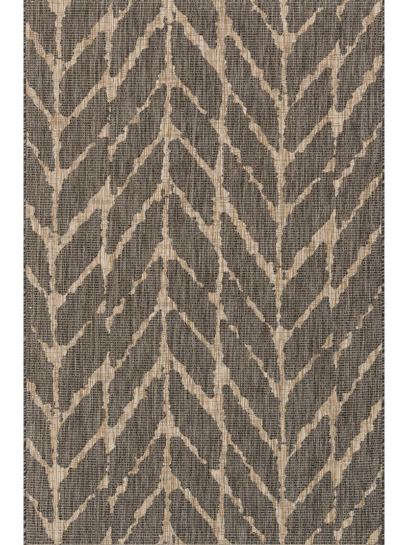 Isle IE02 Charcoal/Mocha 7'10" x 10'9" Rug