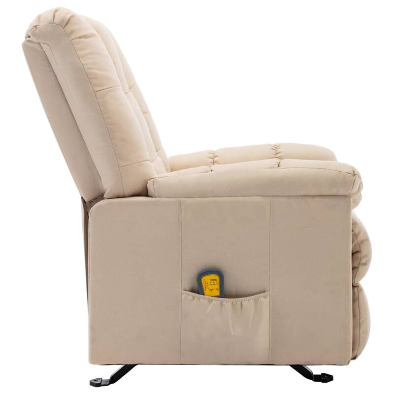 Recliner Cream Fabric
