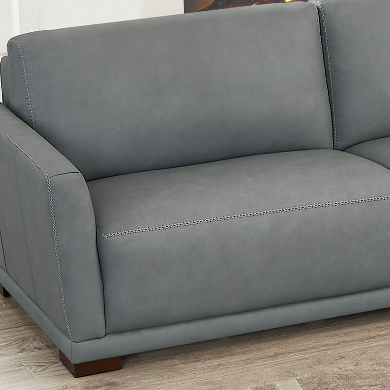 Mary Top Grain Leather Sofa