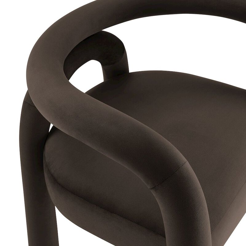 Astrid Performance Velvet Dining Chair image number 6