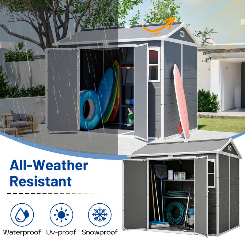 TATEUS Outdoor Storage House image number 7