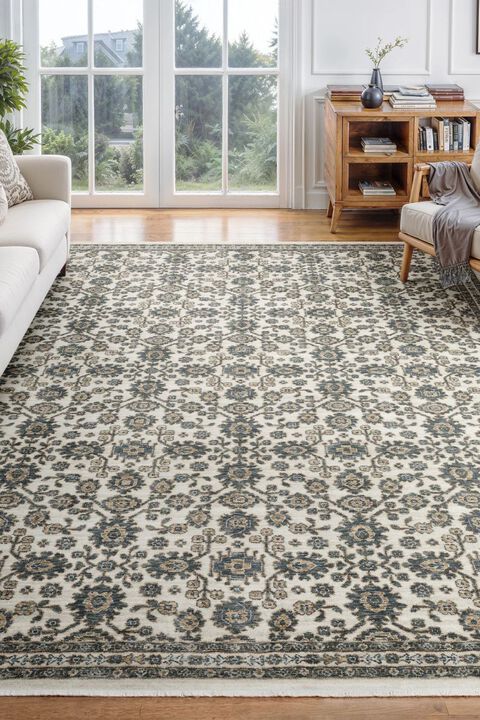 Echo ECH06 Ivory 5'3" x 7'6" Rug