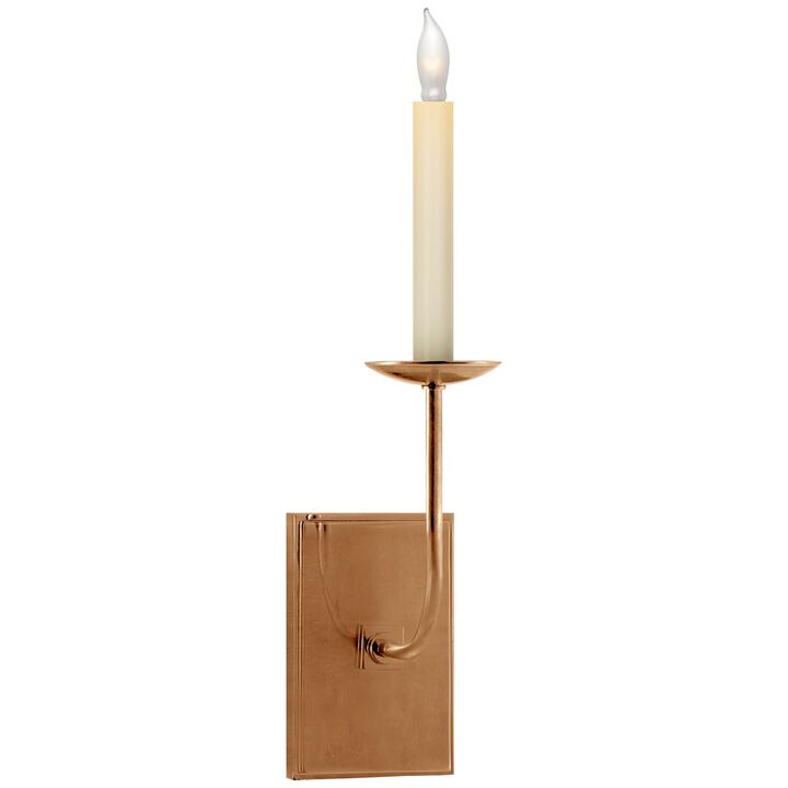 TT Double Sconce in Antique Brass