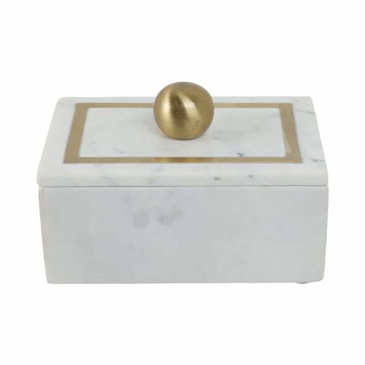 Marble 7x5 Rectangular Box