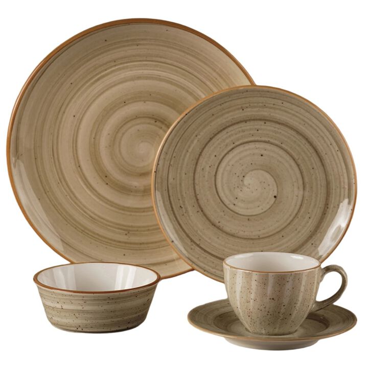Terrain Collection 5-Piece Dinnerware Set For 1