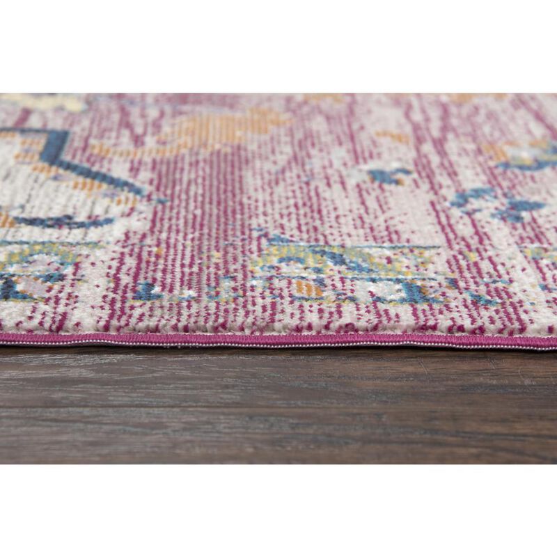 Morocco Gray 7'6" x 9'5" Power-Loomed Rug