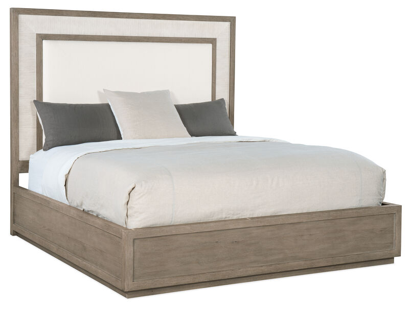 Serenity Rookery Upholstered Panel Bed image number 1