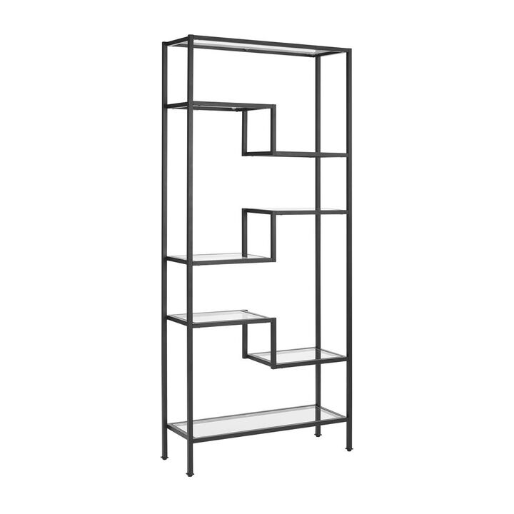 Crosley Furniture Sloane Etagere Matte Black