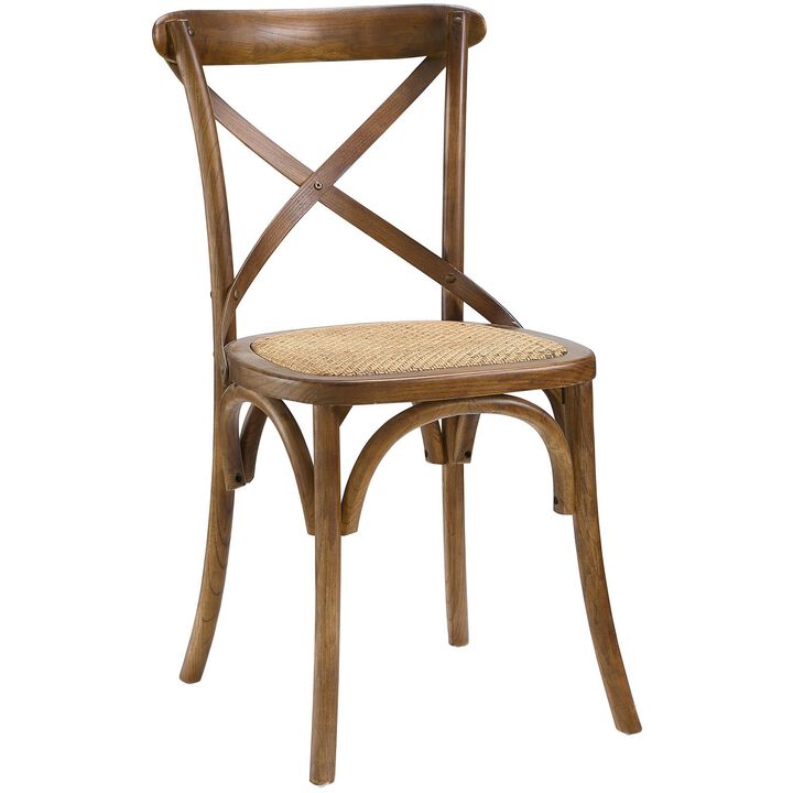 Gear Dining Side Chair-Benzara