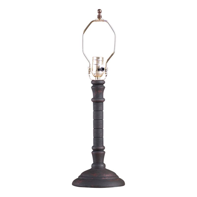 Gatlin Lamp Base In Hartford Black Over Red image number 0
