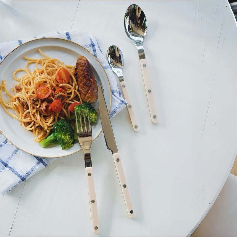 Retro Nordic Flatware Set of 10 image number 3