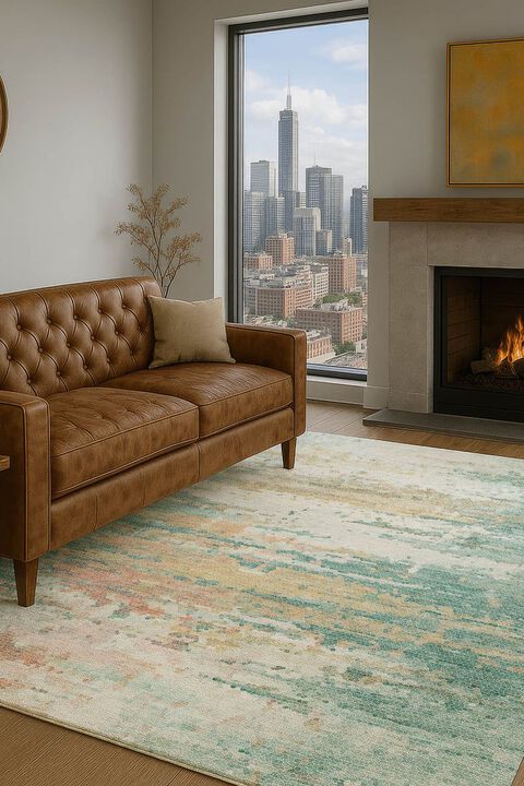 Lumara LM1 Seafoam 9' x 12' Rug